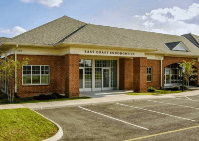 The East Coast Endodontics office is located in a beautiful, brick building that stands proudly in Mechanicsville, Virginia.