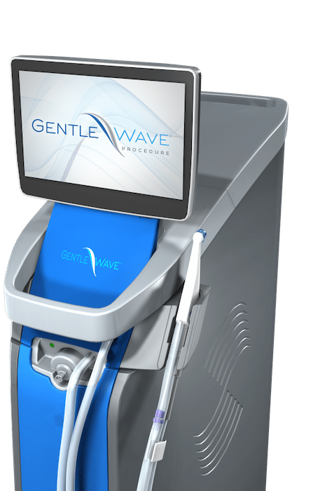 A GentleWave machine for root canals stands ready for use.